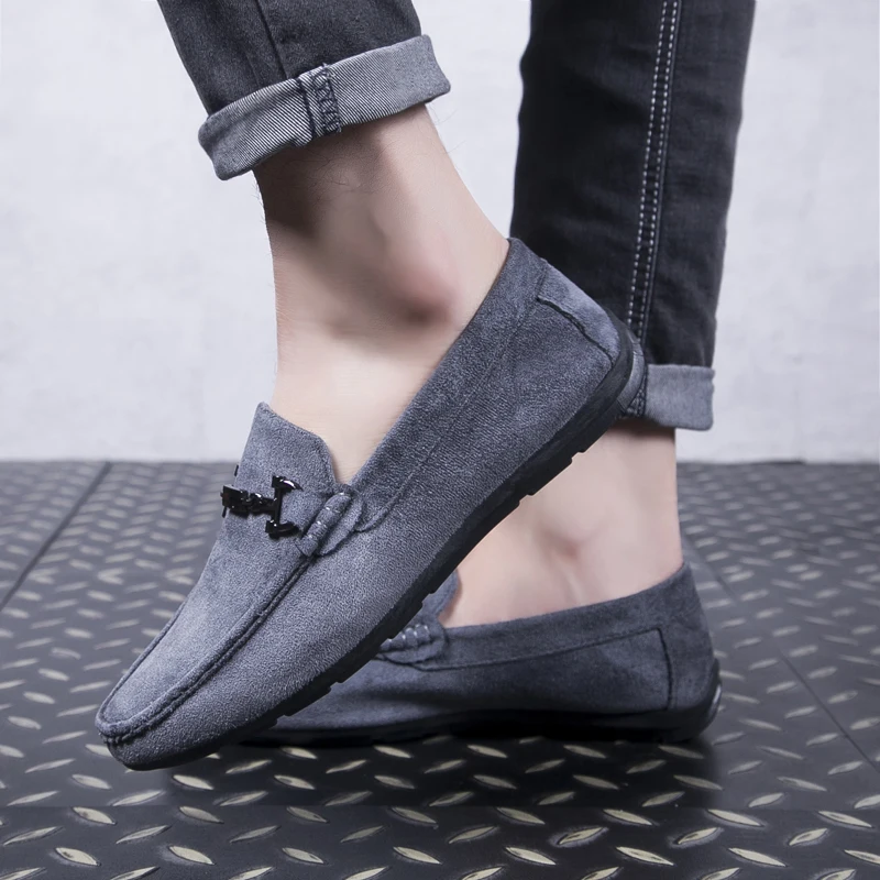 

High Quality Fashion Business Casual Loafers Style Top Grade Italian Men Male Dress Shoes, Optional