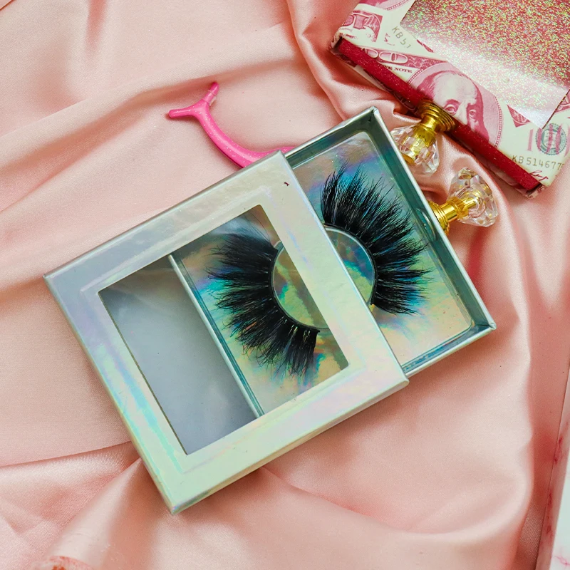 

eyelash long lashes tweezers luxury gift cosmetic 5d volume faux mink eyelashes