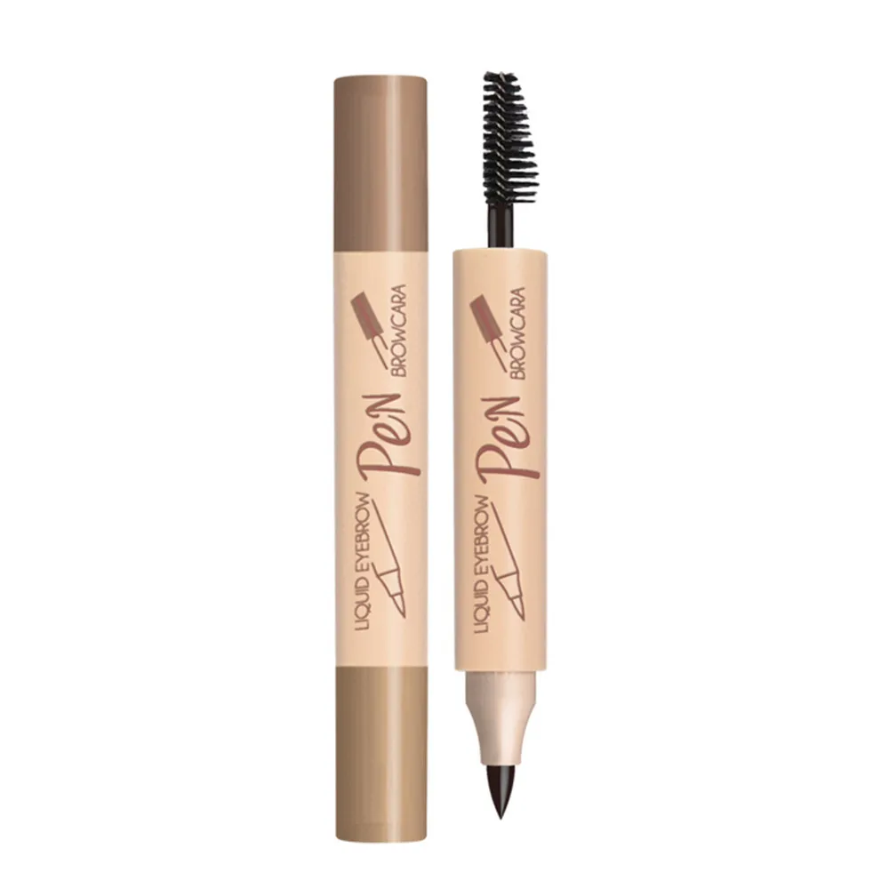 
Double Head Eyebrow Waterproof 4 Colors Eyebrow Pencil Permanent Eyebrow Cream 