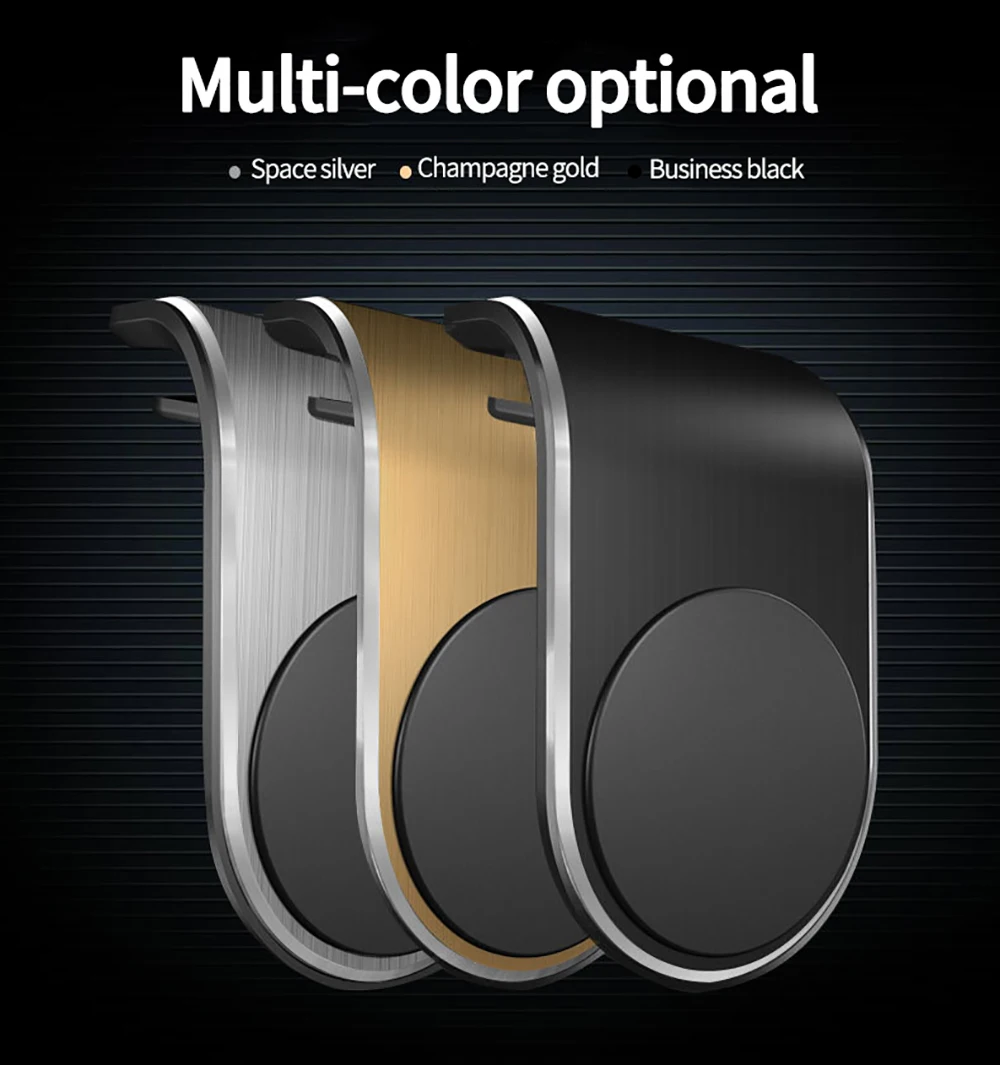 2020 Metal Magnetic Car Phone Holder Mini Air Vent Clip Mount Magnet Mobile Stand For iPhone XS Max Xiaomi Smartphones in Car.jpg