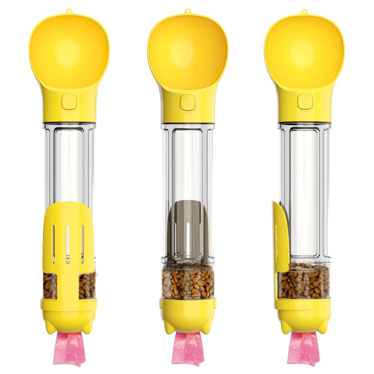 

Pet Cats and Dogs Water Bottle Useful Hot sale Food bottle Simple Travel Outside Food container, Optional