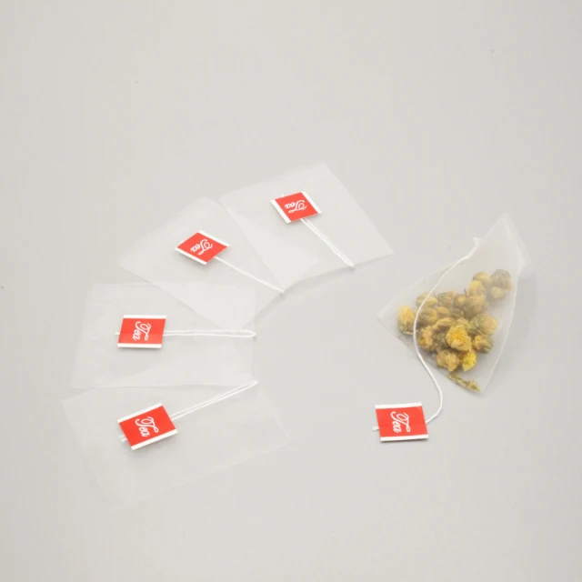 Corn Fiber Mesh Filter Tea Bag Organic Tea Bags Empty Natural Organic Empty Tea Bags