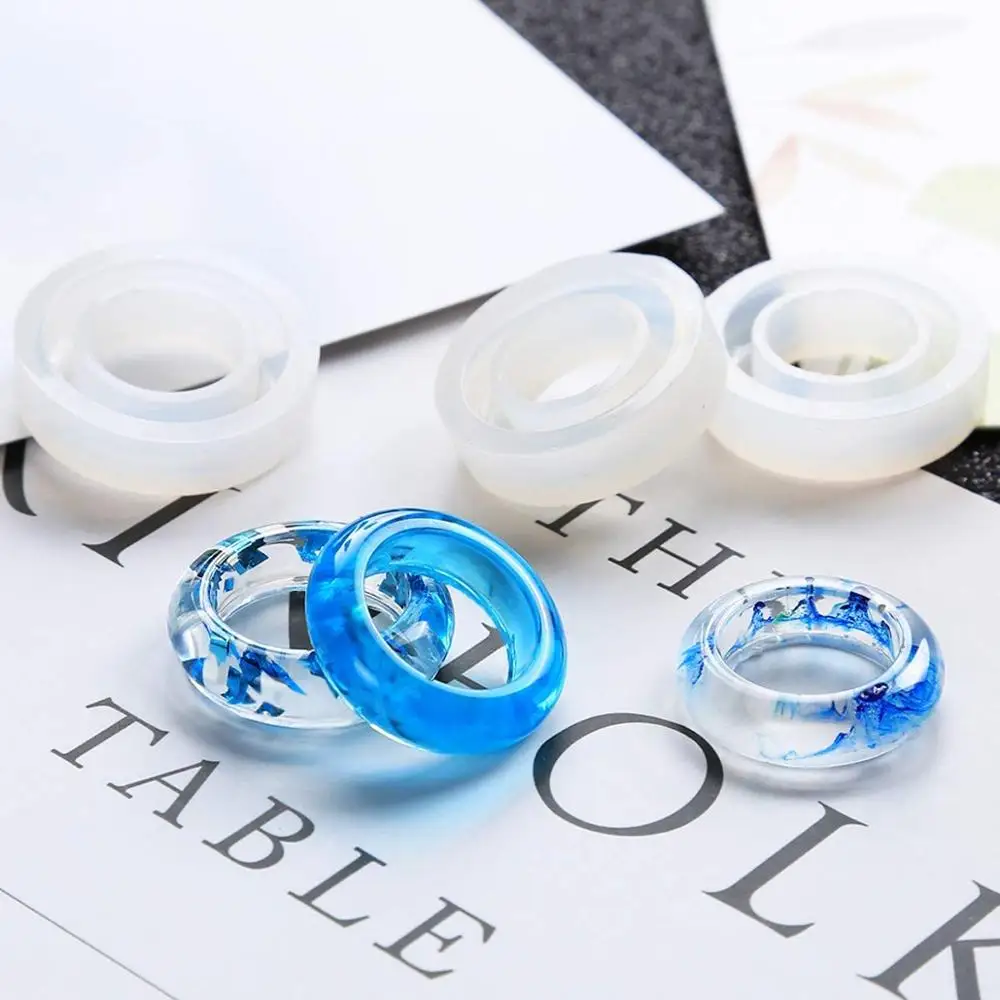 

Resin Epoxy Mould Jewelry Rings Resin Casting Circle Mould Silicone Chocolate Molds