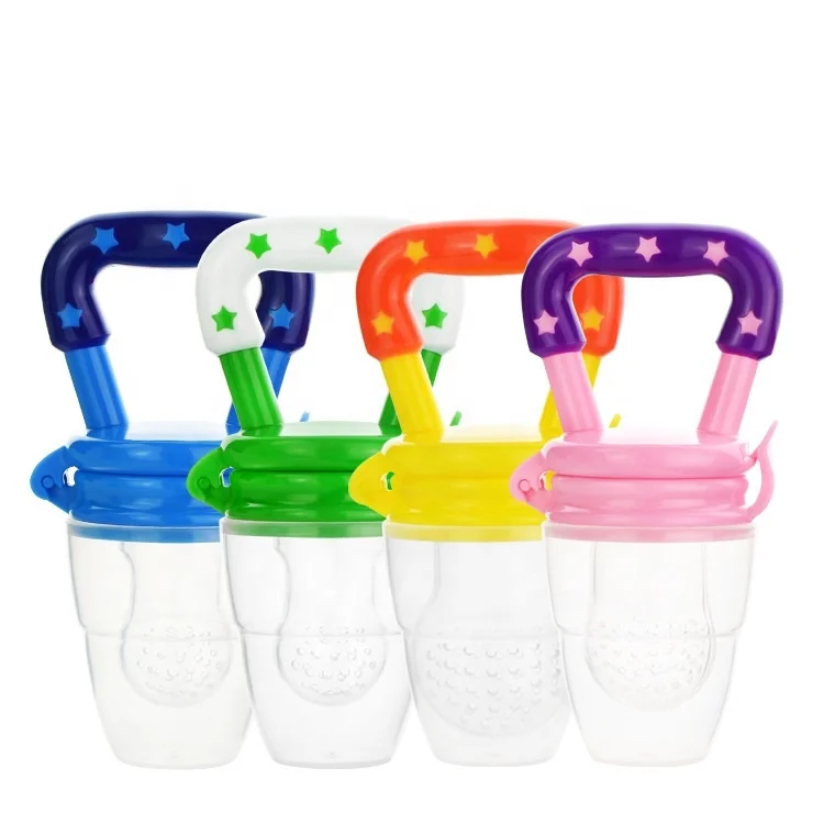 
Wholesale cheap mini cute baby silicone fruit feeder nipple pacifier 