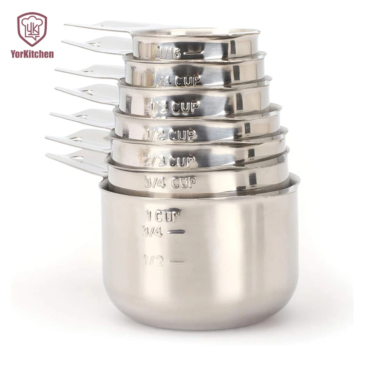 

7 Piece Set 304 Stainless Steel Measuring Cups Set - Super Promotion