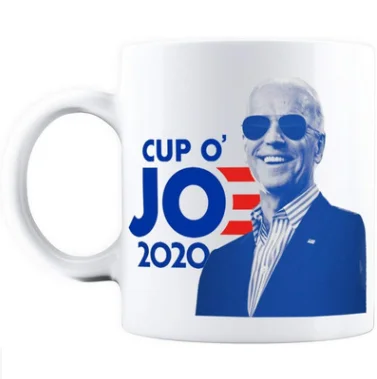 

N1262 Joe Biden For President 2020 Personality Ceramic Coffee Mug Printing Supports Biden Water Mug
