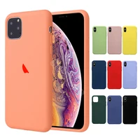 

Microfiber liner back phone case 11 pro max for iPhone silicone cover