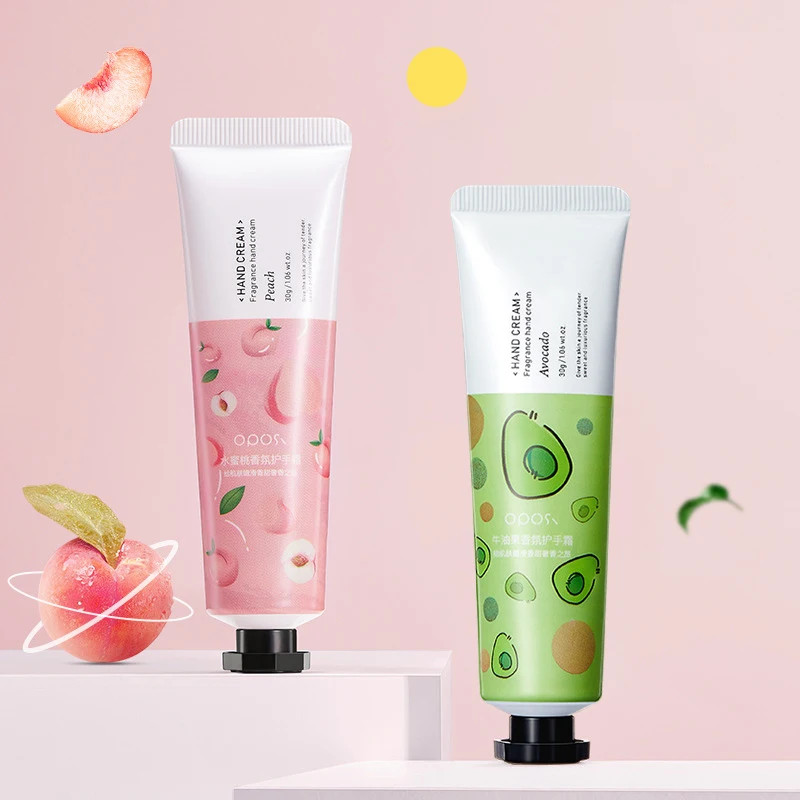 

Fruit Peach Cranberry Mango Avocado Grape Organic Hand Cream Anti Wrinkle Hand Cream Private Label For Winter