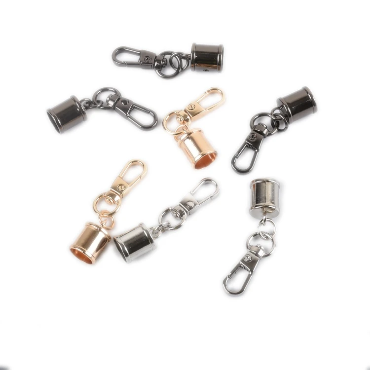 

Karwo 10mm Purse Bag Grommets ,Snap Hook End Stopper Bell Cord Rope Cord, Nickel, gunmetal,light gold