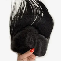 

100% European Remy human hair topper for women mono top toupee mono base hair piece women toupee