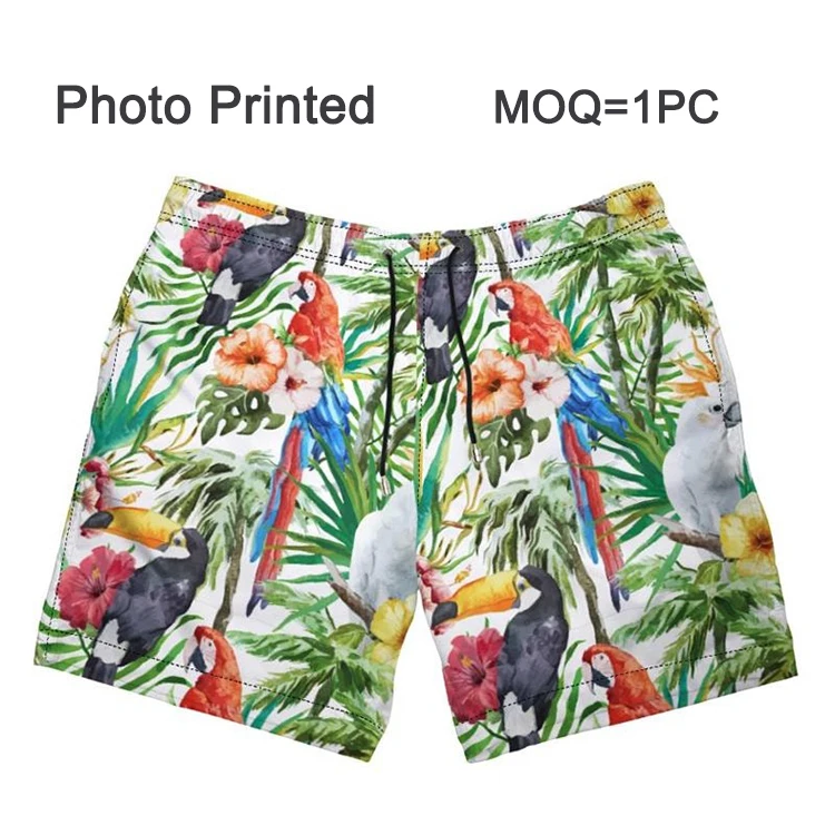 

Dropship Custom printed face assorted men's beach shorts casual bangladesh