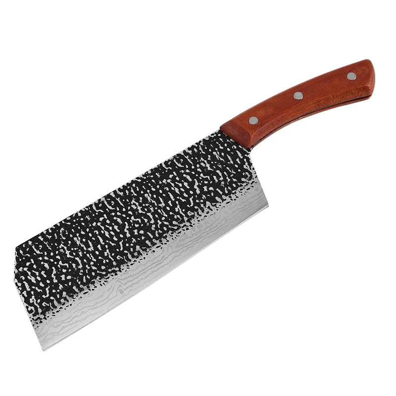 

8 inch Stainless Steel Cooking Meat Cleaver kitchen knife and Bone Chopper Knife for Profession Use
