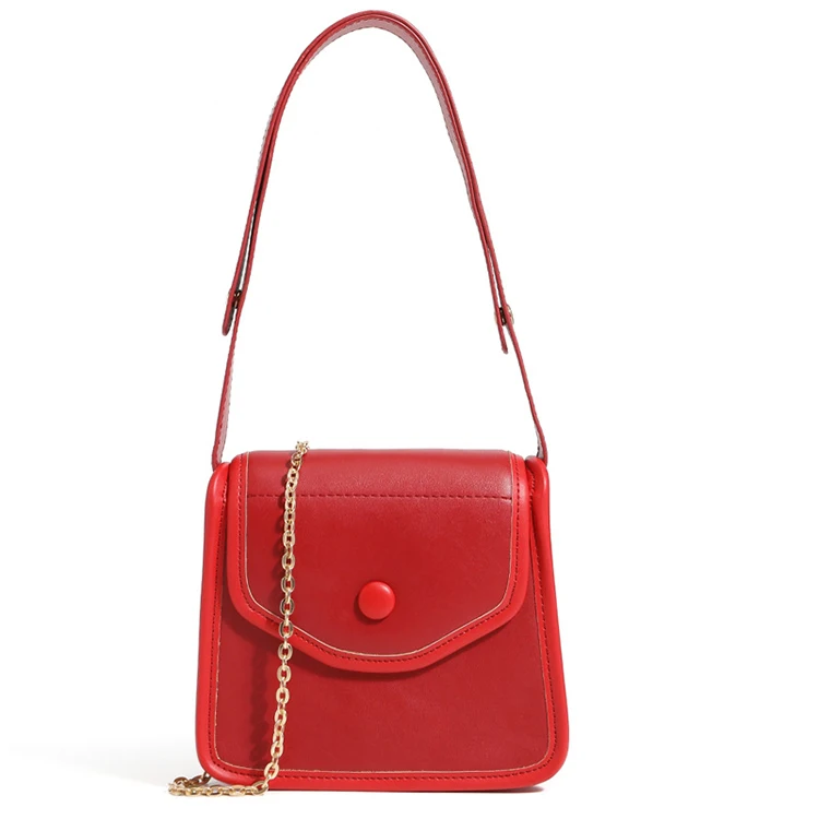 

EM922 Low moq design pu leather ladies chain crossbody shoulder handbags high quality luxury brand women's mini purse bag