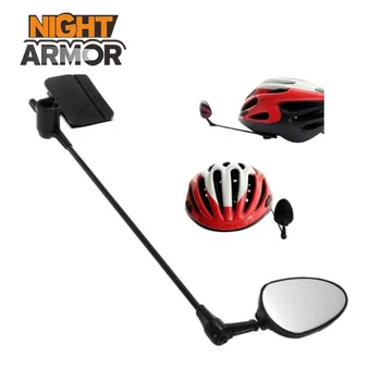 bicycle helmet rear view mirror