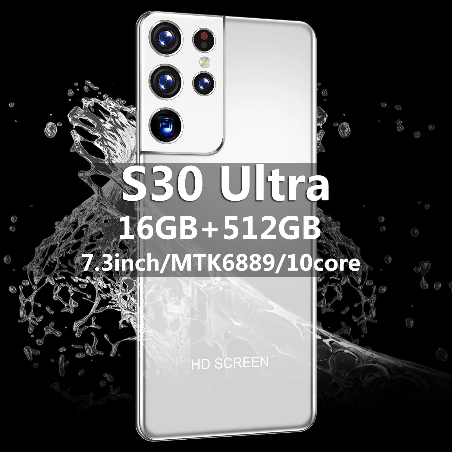 

Newest ultra-thin HD beauty camera smart phone 128GB large capacity cellphone