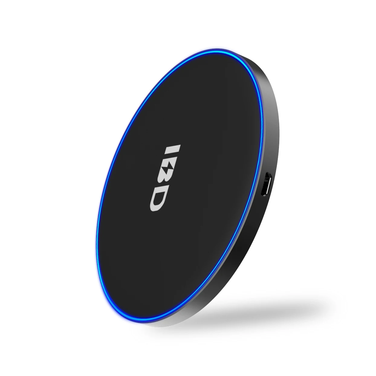 

IBD QI Standard 10W Fast Wireless Charger Portable Slim Type C Port Wireless Charger 15W For Mobile Phone