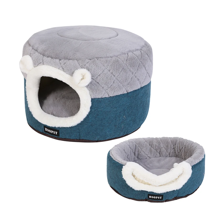 

Cat Bed House Soft Plush Kennel Puppy Cushion For Small Dogs Cats Blanket Nest Winter Warm Sleeping Pet Dog Bed Pet Mat Supplies