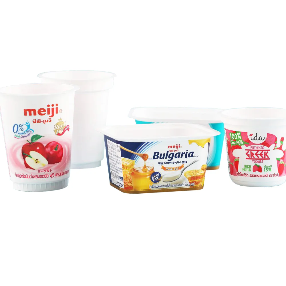 Plastic Shrink Ice Cream Container Yogurt Cup - Buy Plastic Shrink ...