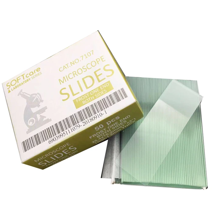 Lab Adhesion Frosted Microscope Slides 7107 - Buy Microscope Slides ...