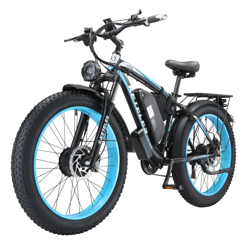 

Drop Shipping US Warehouse KETELES 26" inch E-Bike 2000W Motor 23AH Battery Electric Bikes Fat Tire Electric Bicycle