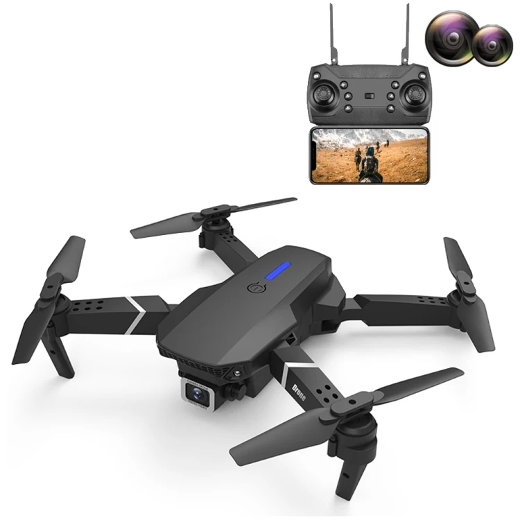 

4K Double HD Camera Three-sided Obstacle Avoidance High-definition Aerial Drone Mini Foldable RC Quadcopter Drone Remote Control
