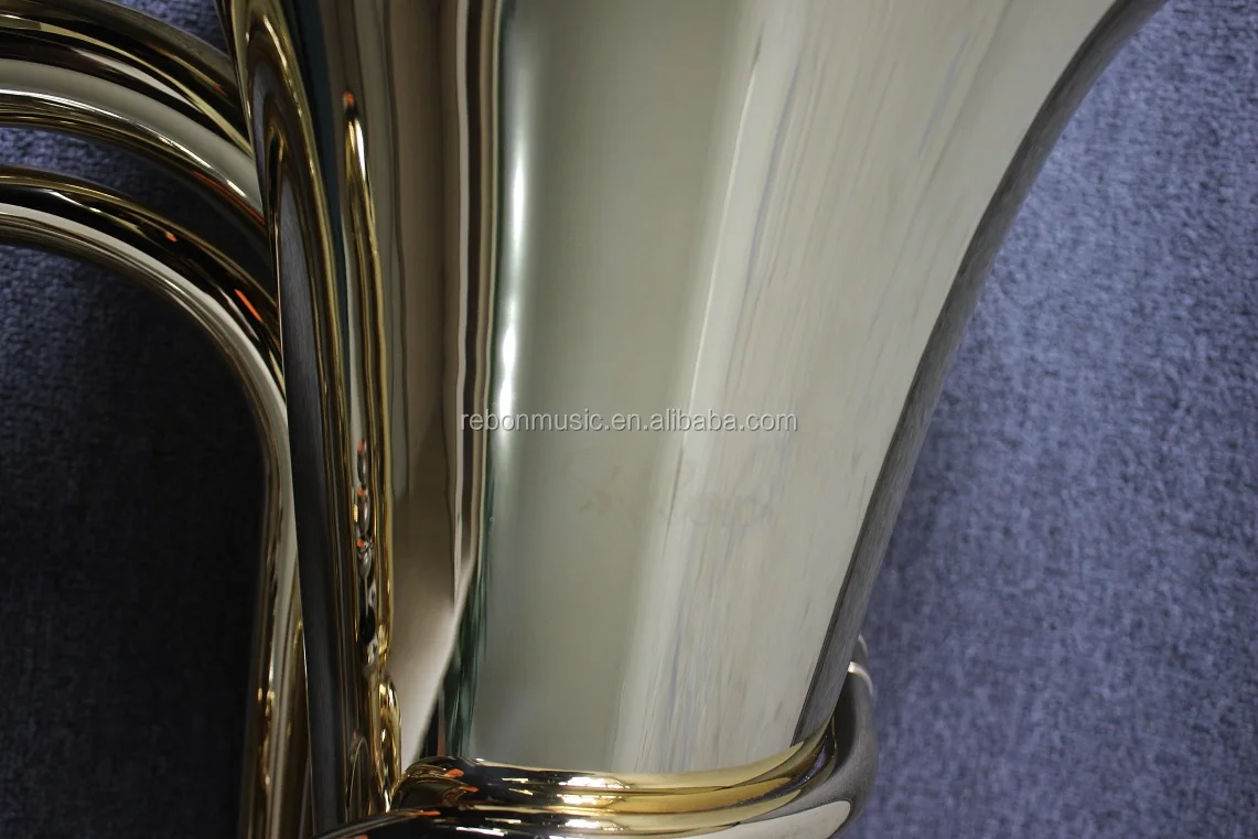 Weifang Rebon High Quality Bb Key Tuba With Soft Case Buy Tuba