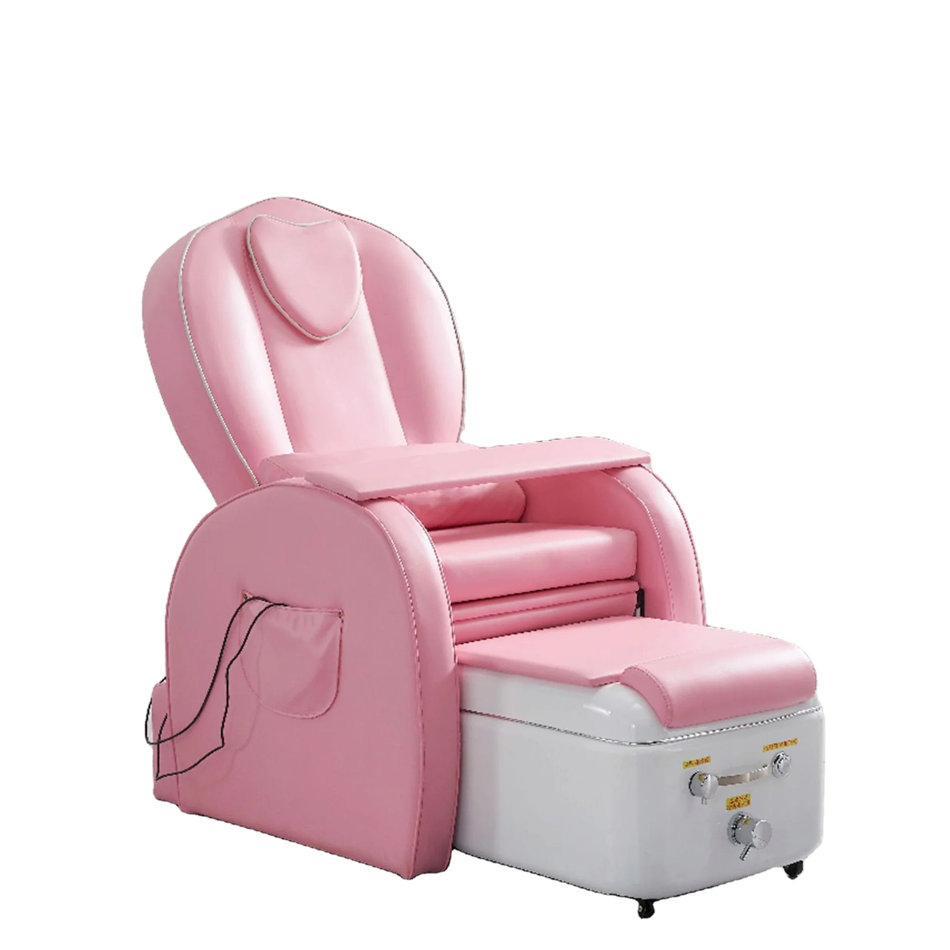 

Pedicure Pink Spa Chair Nail Foot Massage Chair Beauty Bed SPA Foot Bath Pedicure Chair