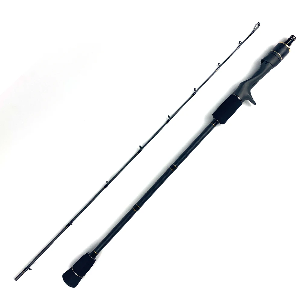 

1.9m 2 sections ultralight solid carbon slow pitch shore jigging fishing rod pole surf bait casting light saltwater jig rods