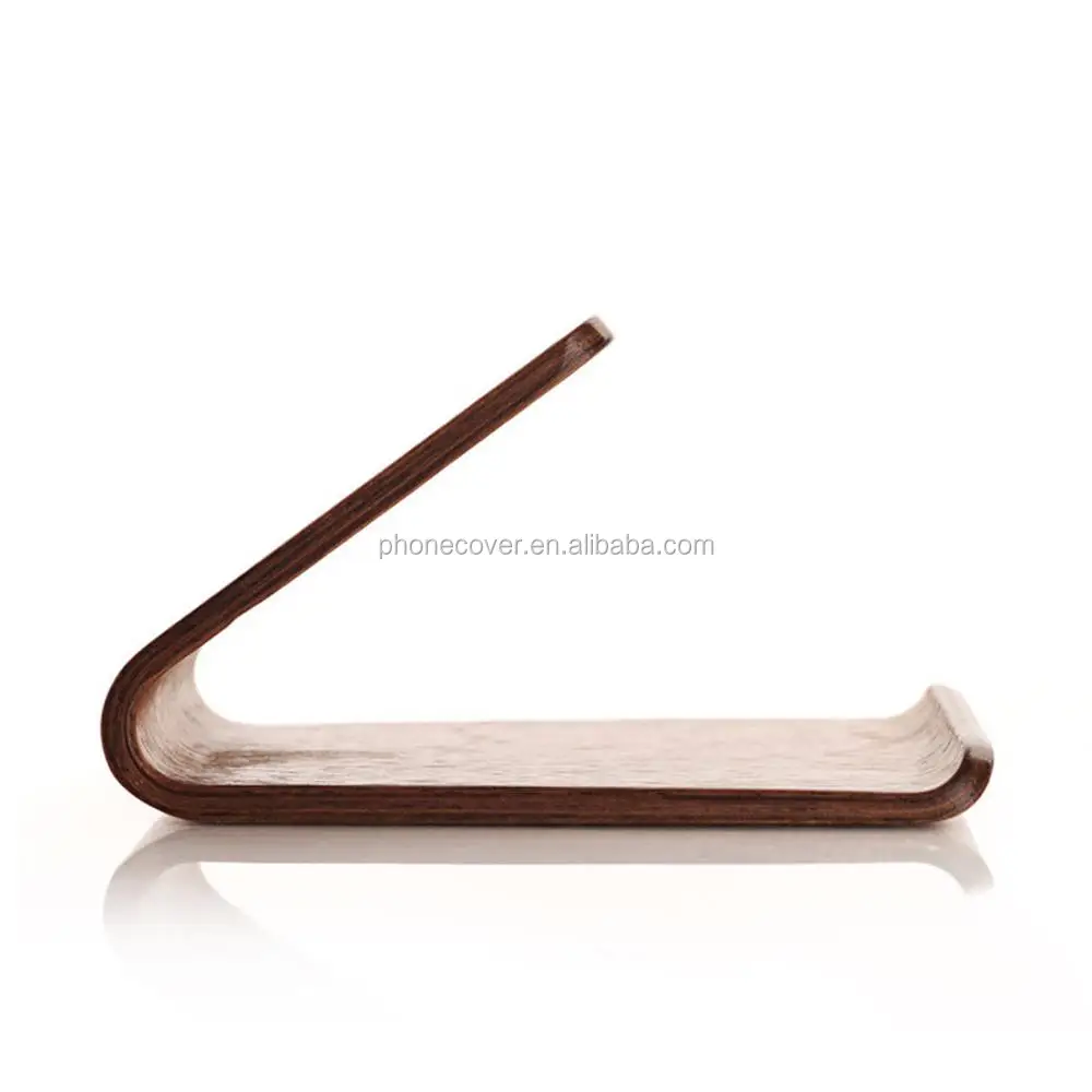 

2021 New Wooden Multi-function Design Speaker Mobile Phone Wood Phone Stand, Wood grain color