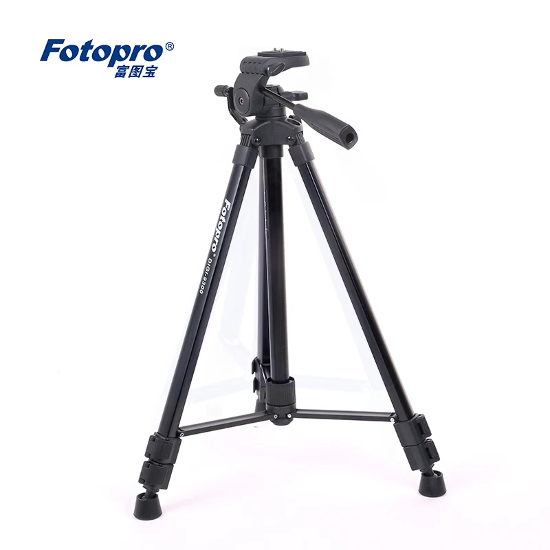 

Fotopro High Quality Black Aluminium Lightweight DSLR Tripod for Camera