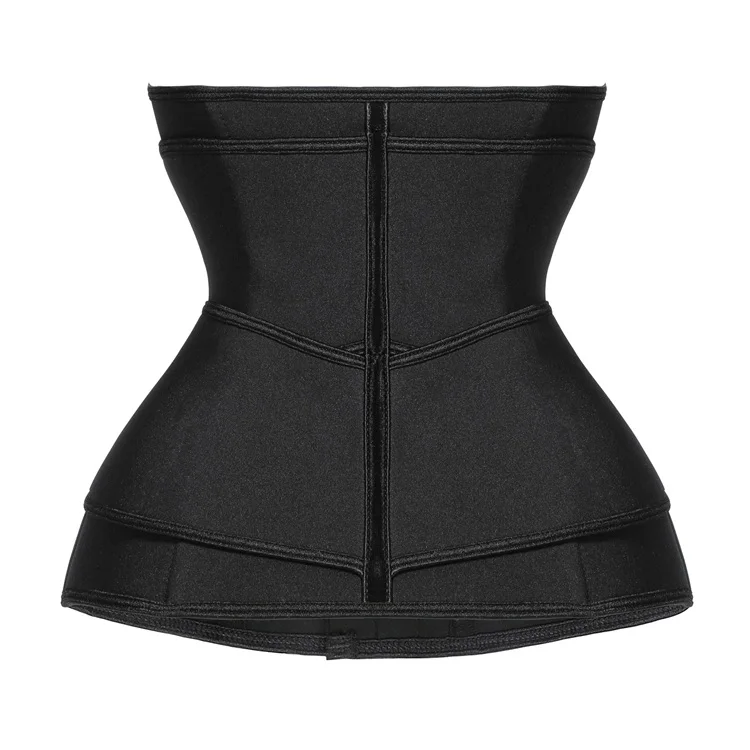 

Body Shapers Women Sexy Latex Waist Trainer Corset Neoprene Waist Trainer Shaper, As shown