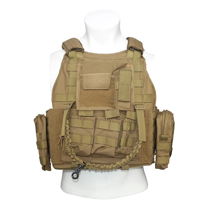 

Military Tactical Police Tactical Swat Outdoor Combat Bulletproof Plate Carrier Vest, Black, od green ,tan, multicam, gray