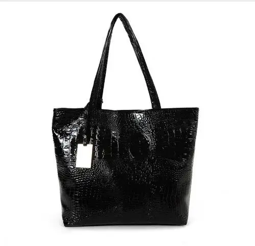 

Wholesale high quality handbag crocodile PU leather tote handbags luxury ladies 2021 handbags for women, Customizable