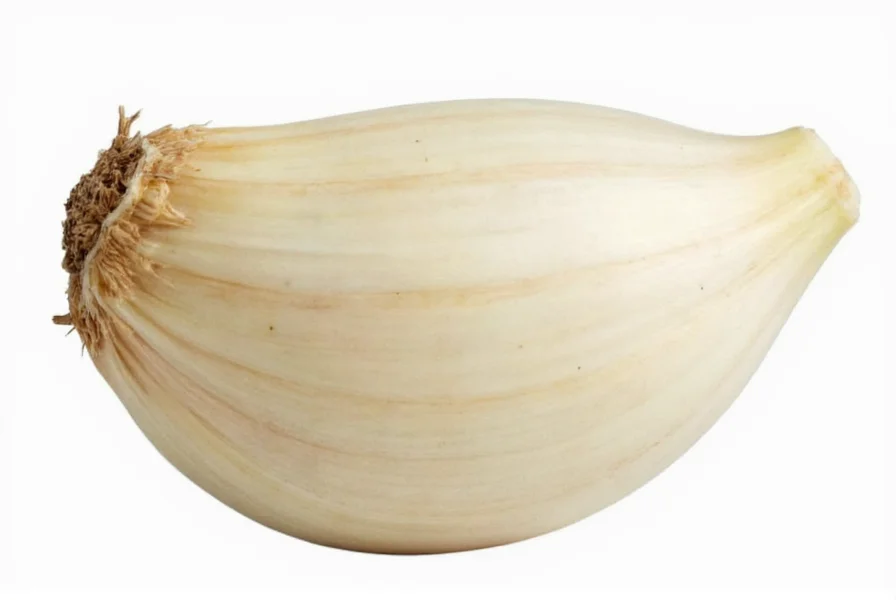 Close-up of garlic cloves next to measuring spoons showing minced garlic equivalents