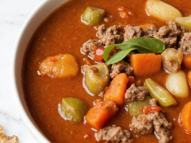 Best Vegetable Beef Soup Recipe: Hearty & Flavorful Guide