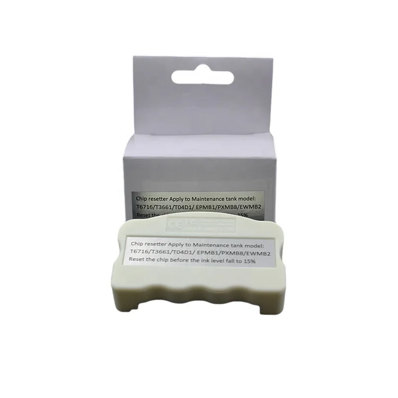 

T3661 Maintenance Tank Chip resetter compatible For EPSON XP-6000 XP-6005 XP-6100 XP-6105 XP-8500 XP-15000 Waste Ink Box CHIPS