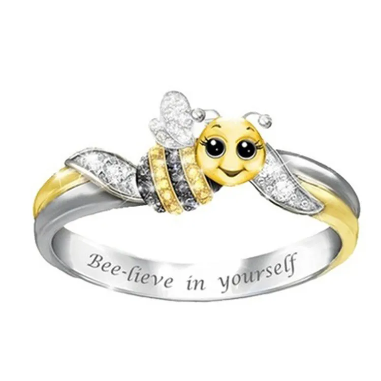 

Hot Sale Exquisite Animal Rings New Alloy Silver Ring for Women