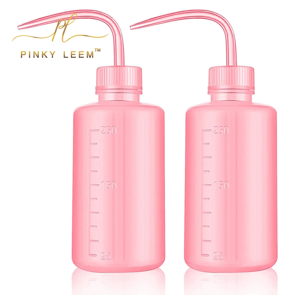 Plastic Squeeze Bottles Watering Dropper Water Bottle Laboratory Washing Tattoo Eyelash Rinse Bottle Eyelash Extension Tools