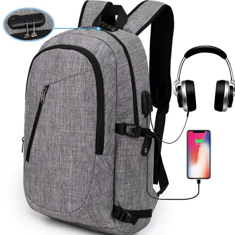 

Hot sale wholesale anti theft bag sports back pack with earphone hole anti-theft basketball hiking backpack bags for laptop