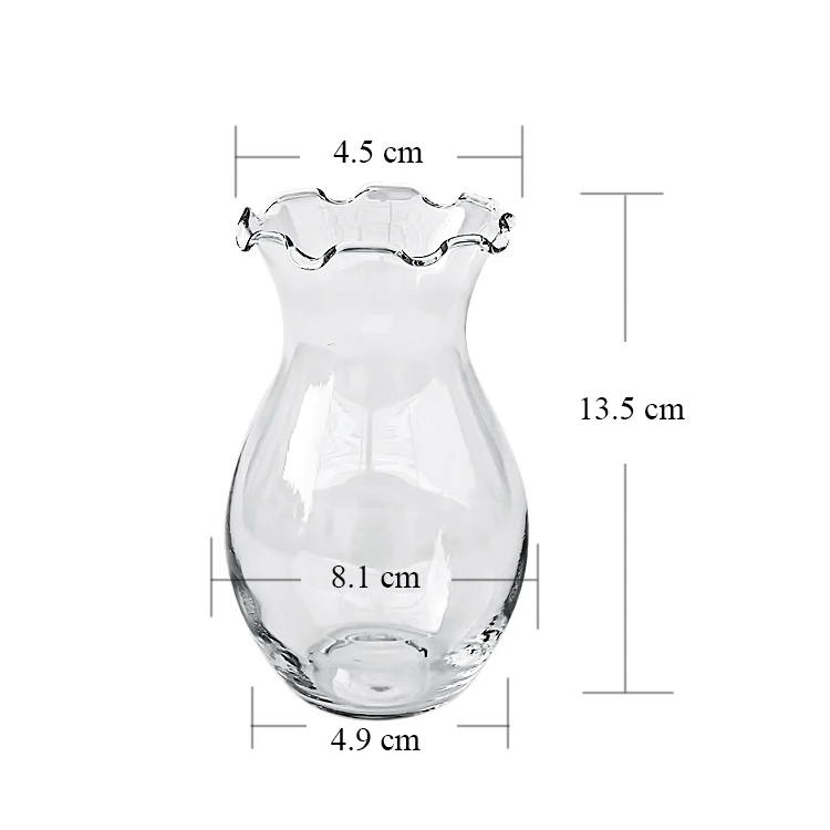 Wholesale Small Hydroponic Clear Glass Bud Vase Buy Small Vase,Clear