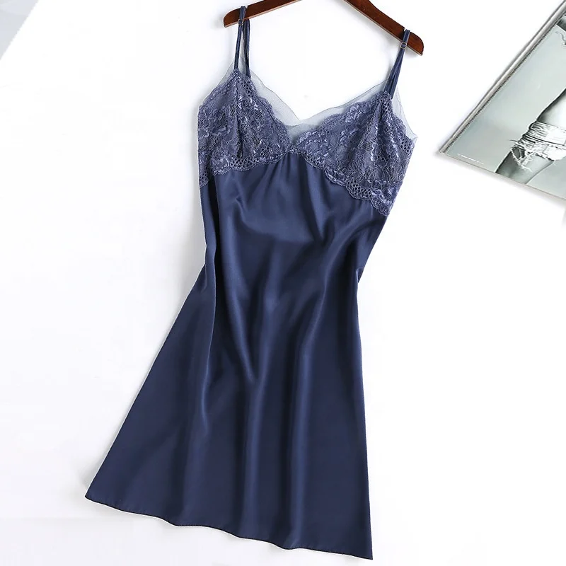 

Silk Satin Girls Nighty Design Sexy Honeymoon Image Woman Hot Night Dress