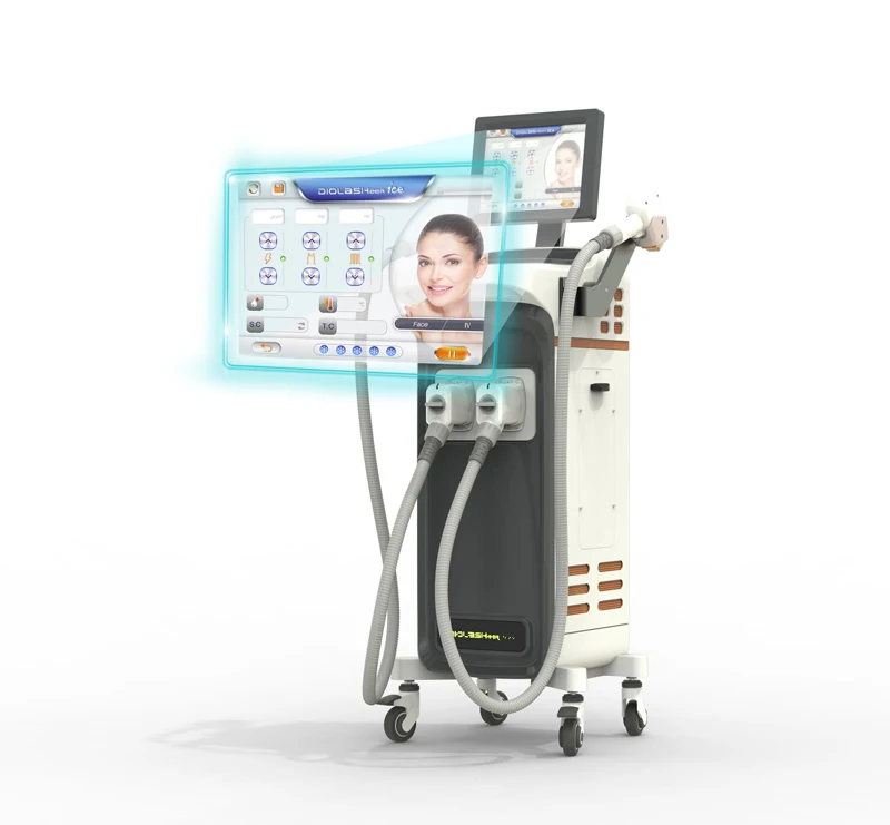 

2021 Hot Selling Ce Approved Professional Painless 1200W Depilation Beauty Equipment Instrument 808Nm Diode Laser Hair Removal