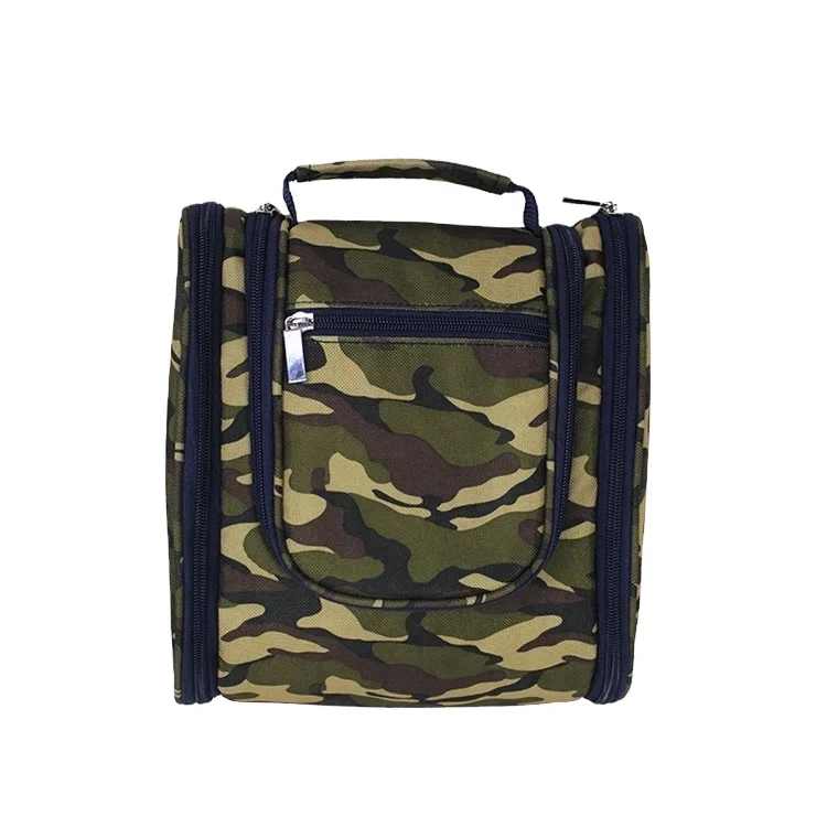 

Wholesale durable customized travel accessories military hanging toiletry bag for makeup with compartment