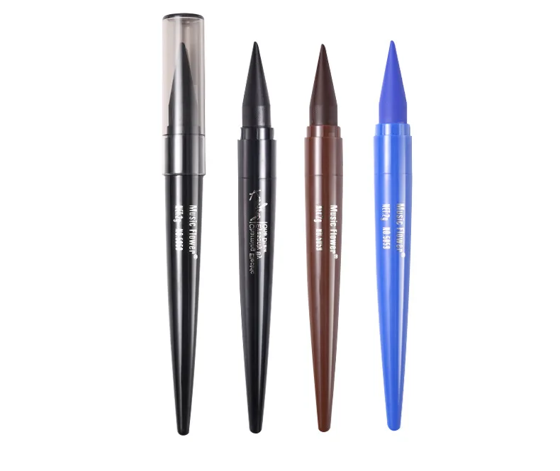 

Private Label Cosmetics Gel Eye Liner Long-lasting Smudge-proof Black Eyeliner Cream Natural Make Up Blue Kajal Pencil Smoky