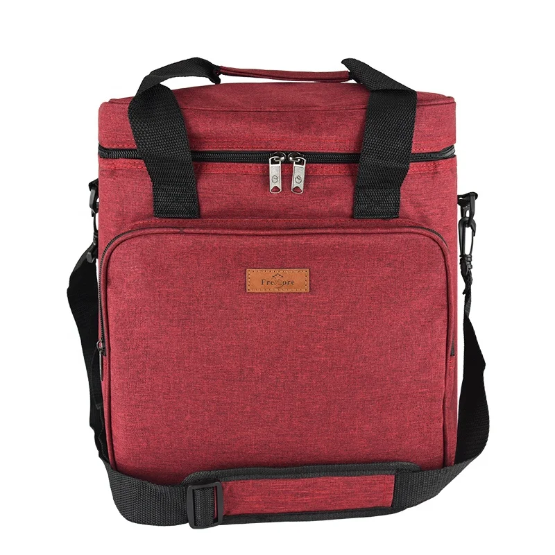 

22L Fashionable New Style Reasuable Large Capacity Insuleated Cooler Bag Ideal for Travel and Picnic Passion Red Color, Customized color