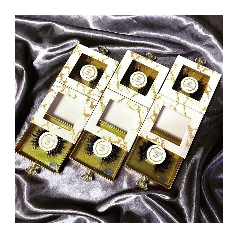 

Factory price vendors empty box packaging d mink 25mm siberian eyelash lanya