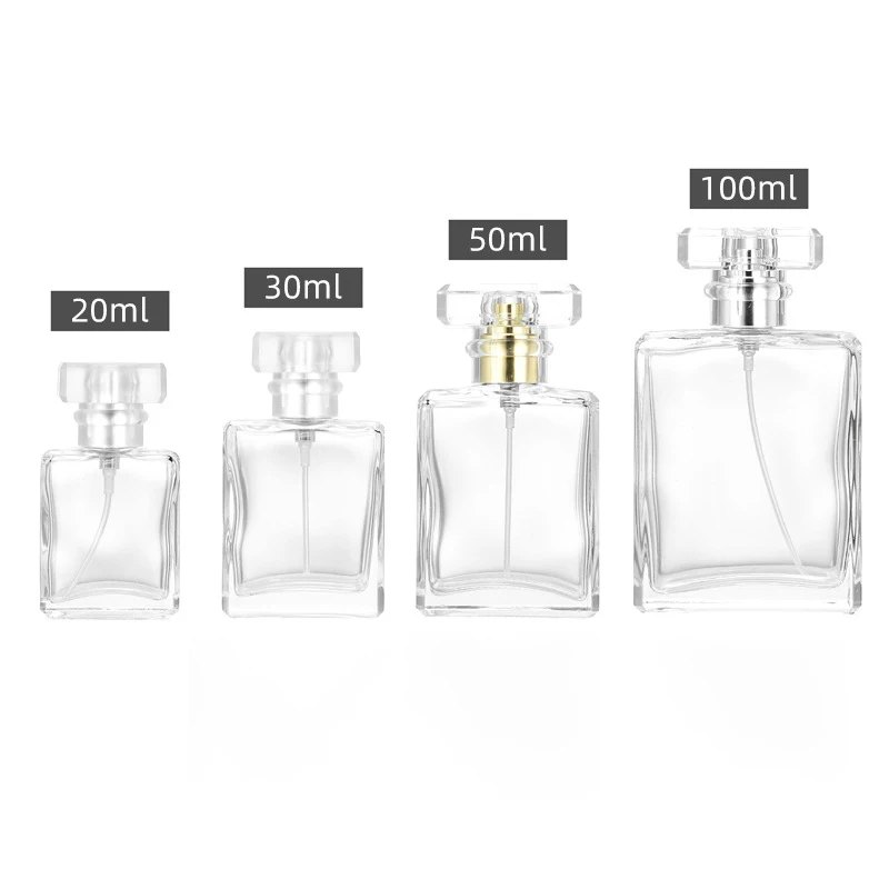 

Design your own empty luxury glass rectangle perfume bottle arabic 30ml