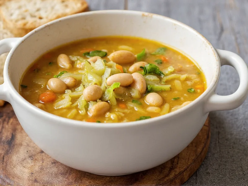 Cabbage and White Bean Soup: Hearty Recipe & Health Benefits
