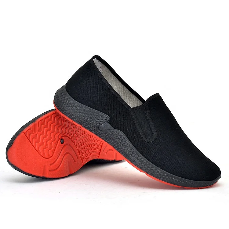 

Wholesale non-slip towel square mouth old Beijing cloth shoes men's new work shoes