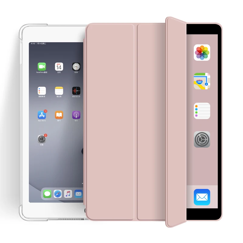 

Wholesale Shockproof auto sleep Transparent Clear Back Cover Tablet Case for iPad pro 11 2021